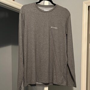 Columbia Men's Gray Long Sleeve Shirt